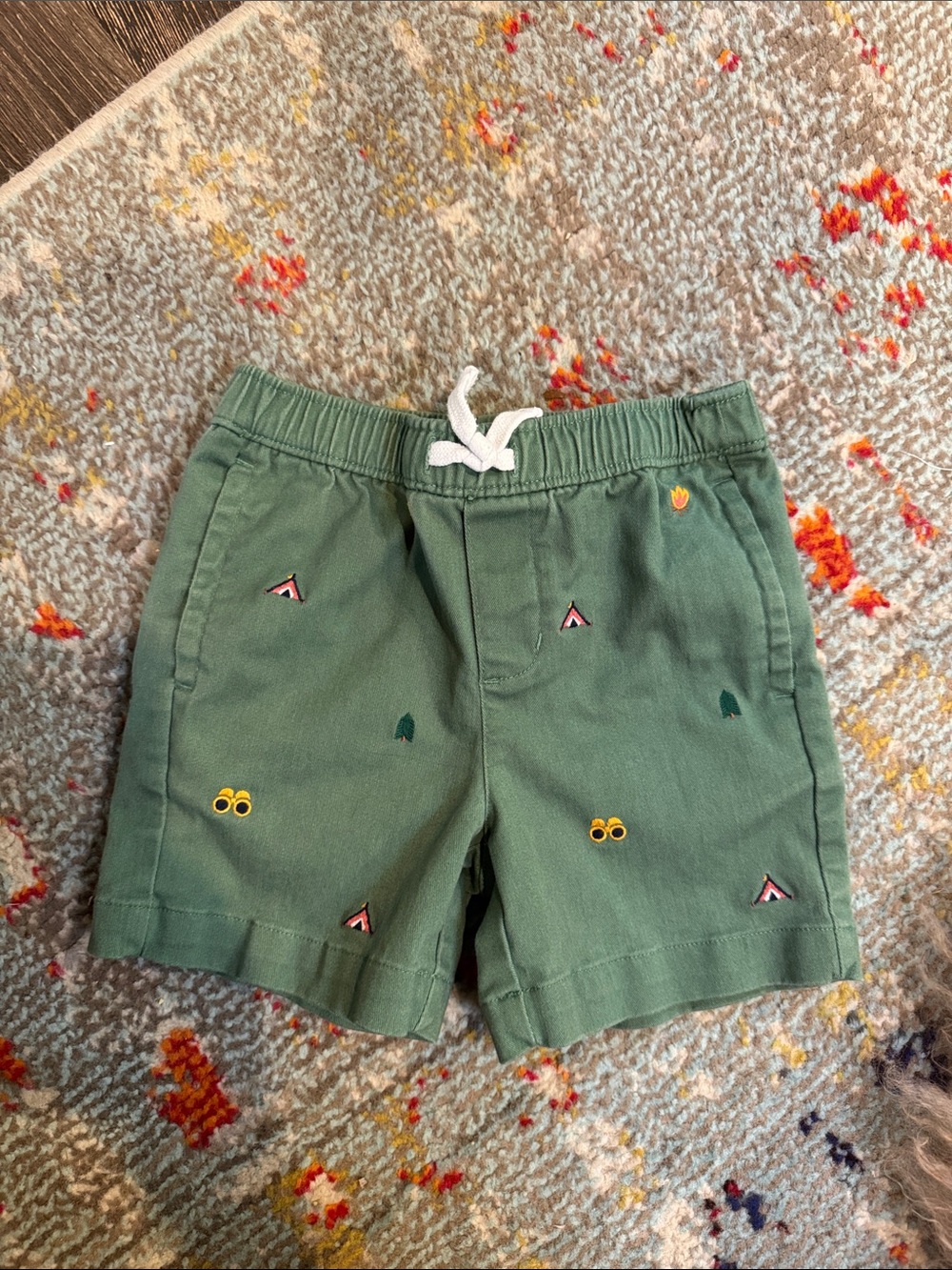 Janie and Jack Embroidered Shorts
